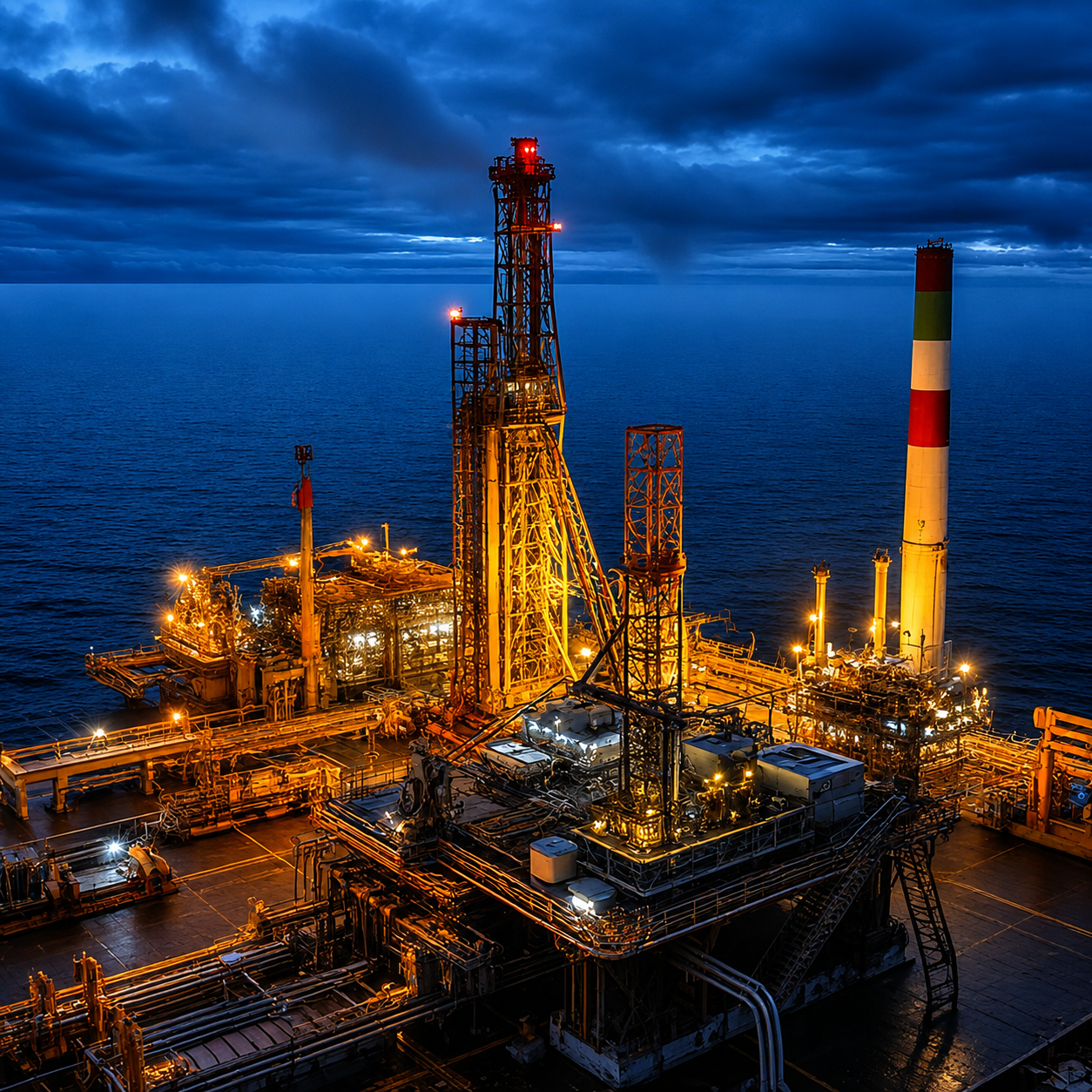 Нефтегазовая платформа