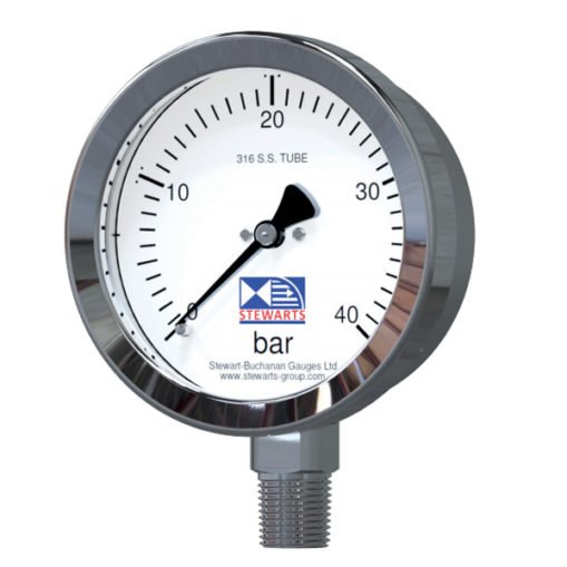 STEWART-BUCHANAN GAUGES — Манометр 632/SF/0-6 BAR
